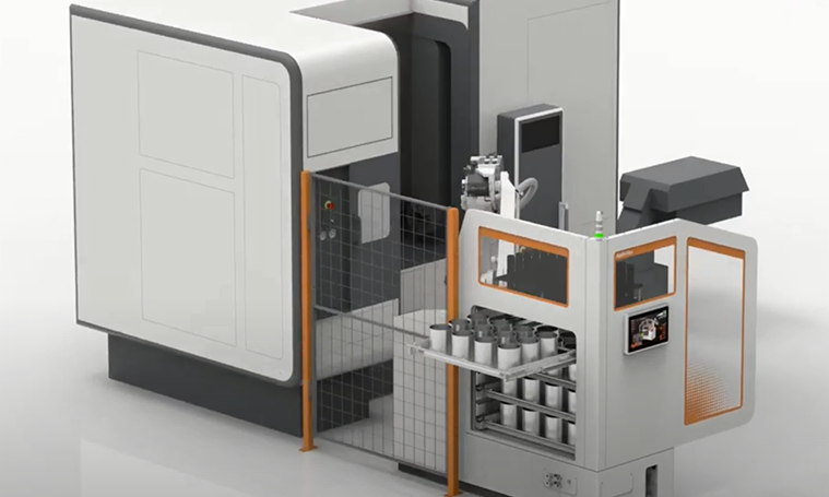 Agile Robotics à côté de Mazak