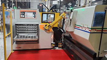 Agile Flex 35D tiroirs : chargement d'HAAS