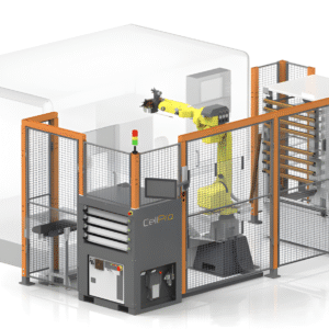 Système de chargement modulaire agile pour CNC avec intégration robotique Conception CNC et solutions d'automatisation solutions le chargement de plusieurs CNC .