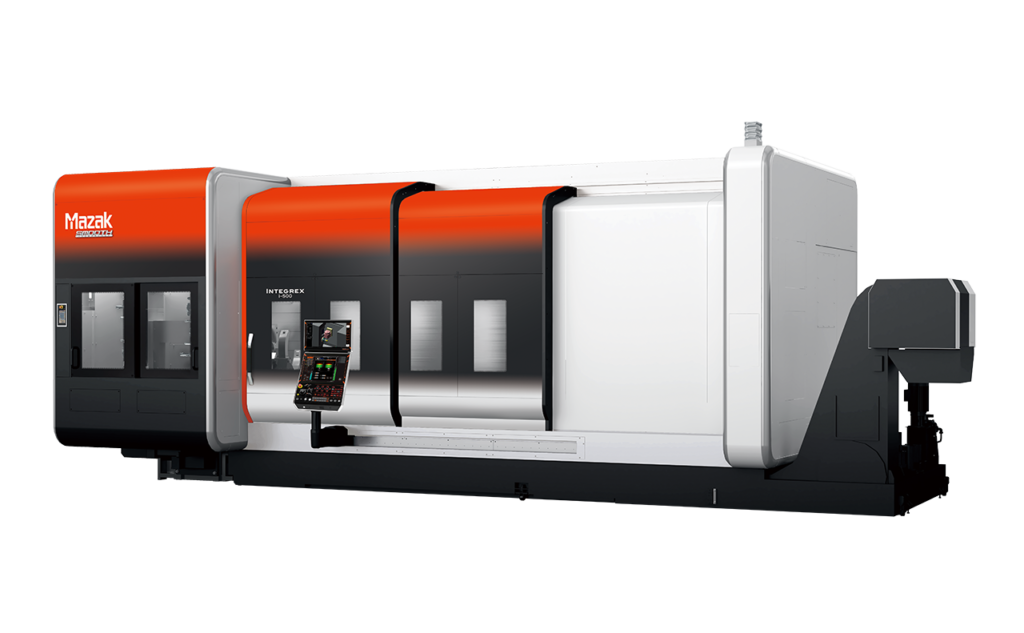 Integrex i-500 turning and milling center with adaptive control systems and high-speed Mazak spindles