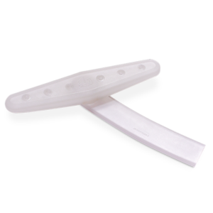 VisiJet M2S-HT250 high temperature MJP material showing translucent amber heat resistant 3D printing resin for thermal performance engineering