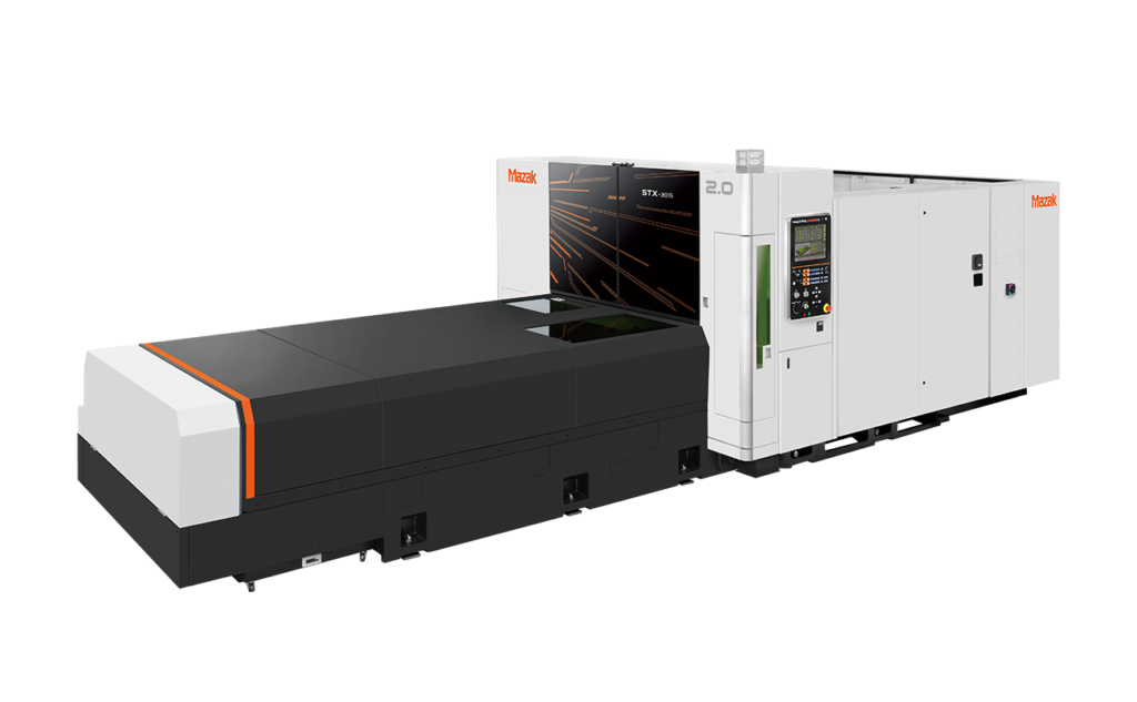 Mazak STX Fiber Laser machine with laser automation capability
