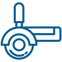 Saddle Style Grinder outline