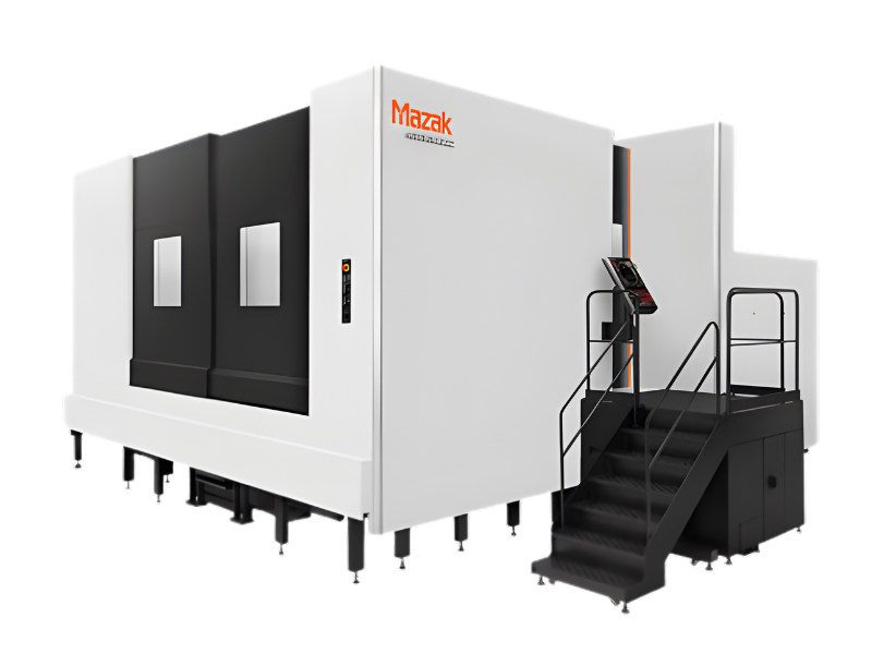 Mazak HCN-12500Q horizontal machining center with automation integration for industrial machining and large-scale, high-volume part production