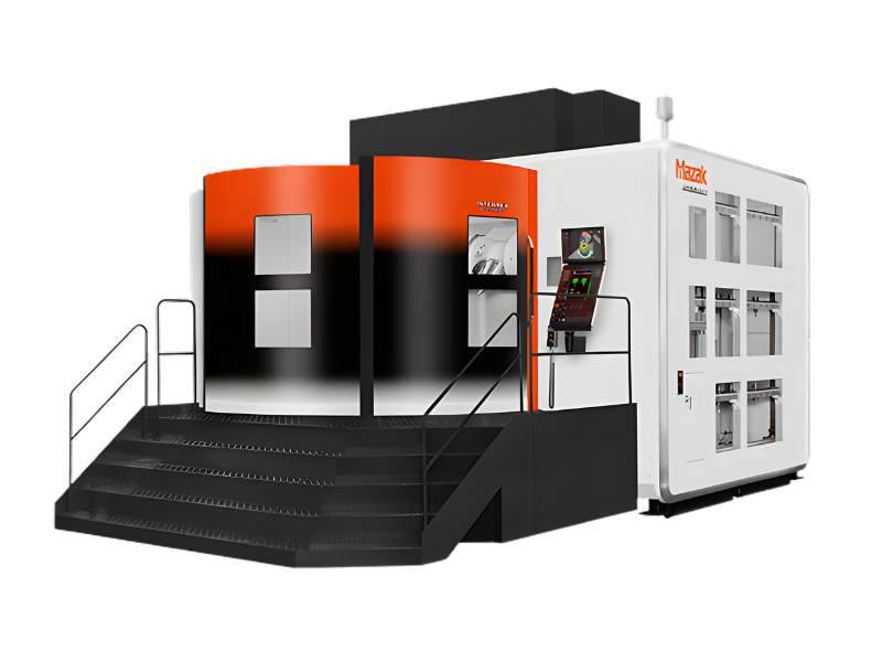 Mazak Integrex e-1250V CNC machining center shown as a 5-axis multitasking machine designed for precision and complex part manufacturing.