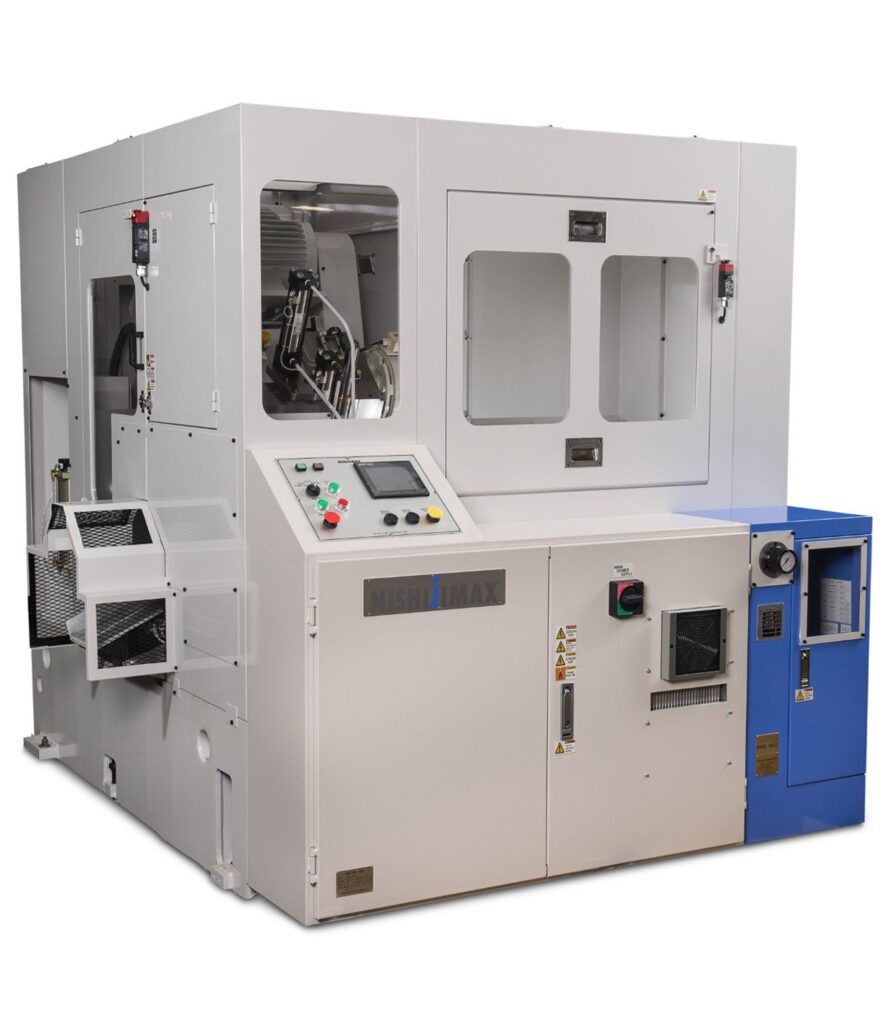 NHC-110 Series (4.33 inch Cutting Capacity), NHC-110 high-speed circular saw, NISHIJIMAX NHC-110 saw, and NHC-110 production circular saw.