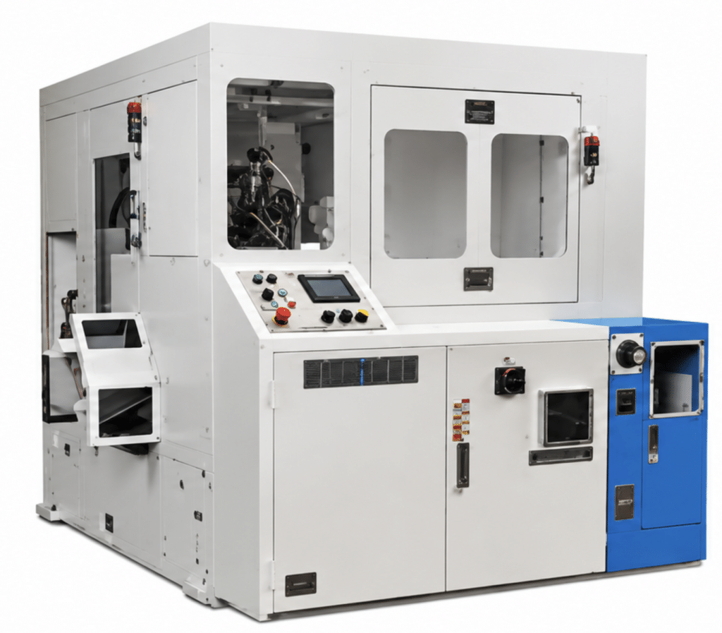 NHC-180/200 Series (7 inch Cutting Capacity), NHC-180/200 high-speed circular saw, NISHIJIMAX NHC-180/200 saw, and NHC-180/200 production circular saw.