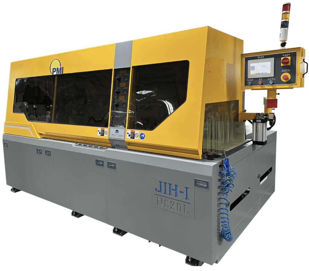 PMI-NC30 L-Type Fully Automatic Saw, 30 inch automatic aluminum saw for wide profile aluminum cutoff and automatic nonferrous production.