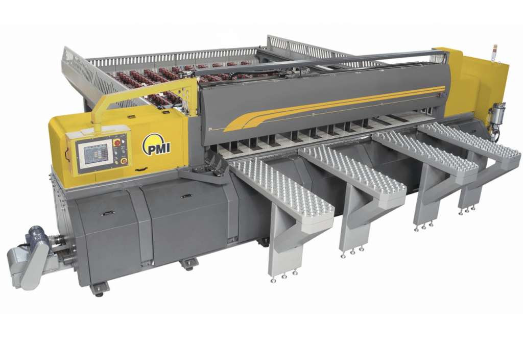 PMI-T1 Fully Automatic Plate Saw, scie à plaques d'aluminium entièrement automatique, scie à plaques de 12 pieds et scie à plaques d'aluminium de 8 pouces.