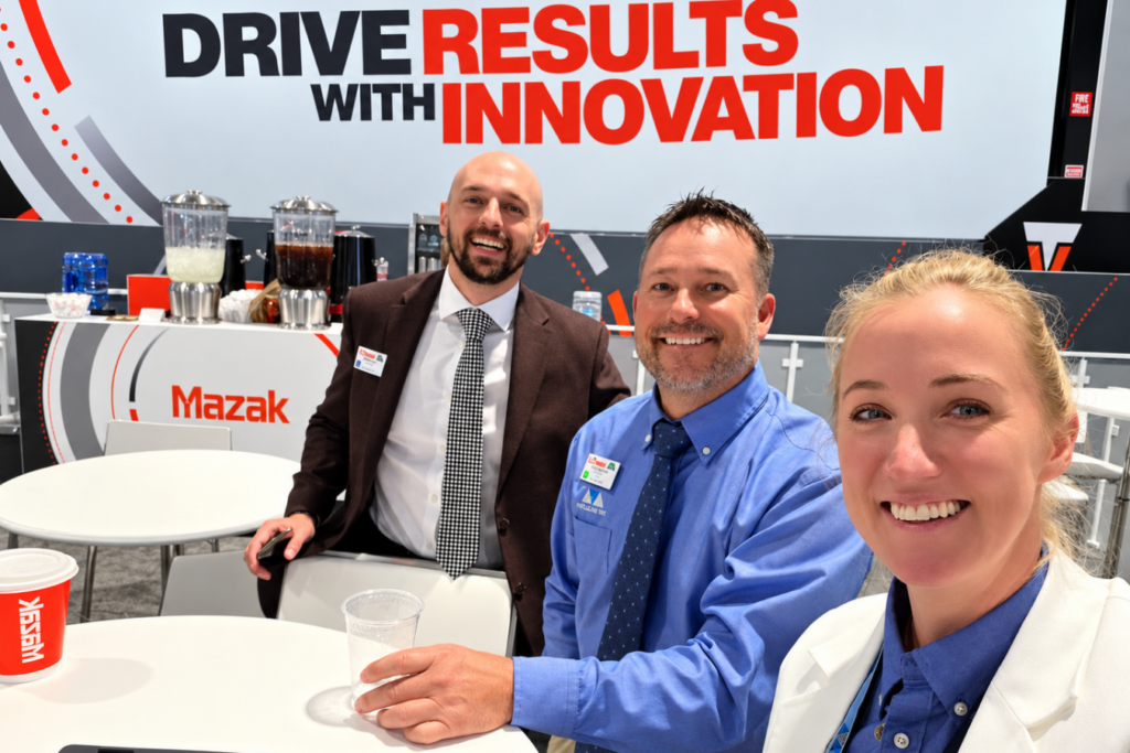the AW Miller team discovers innovation in machining at IMTS